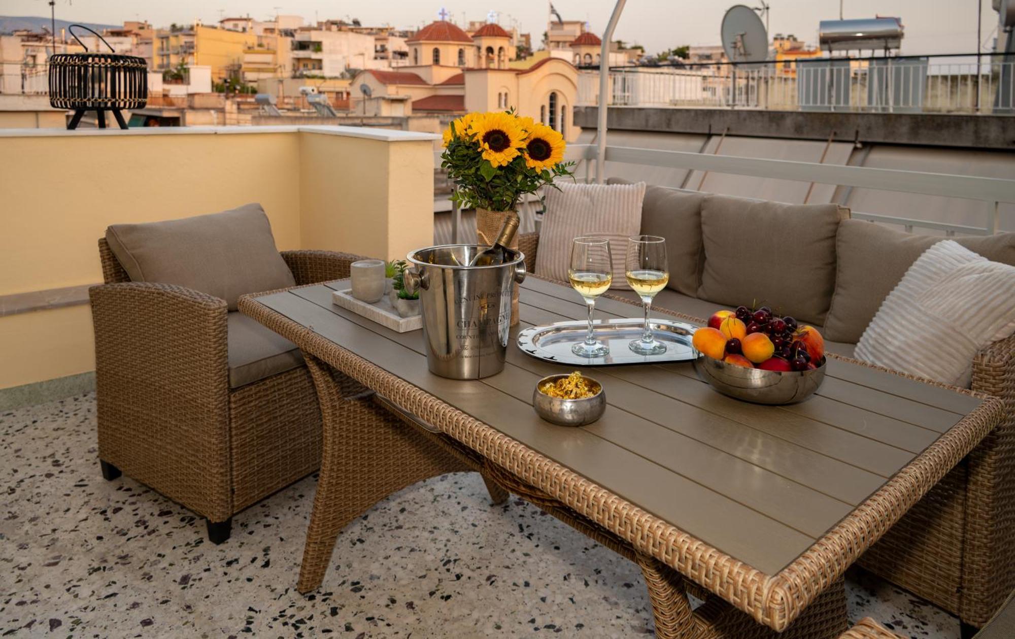 Acropolis Terrace View Apartment Athens Exterior photo